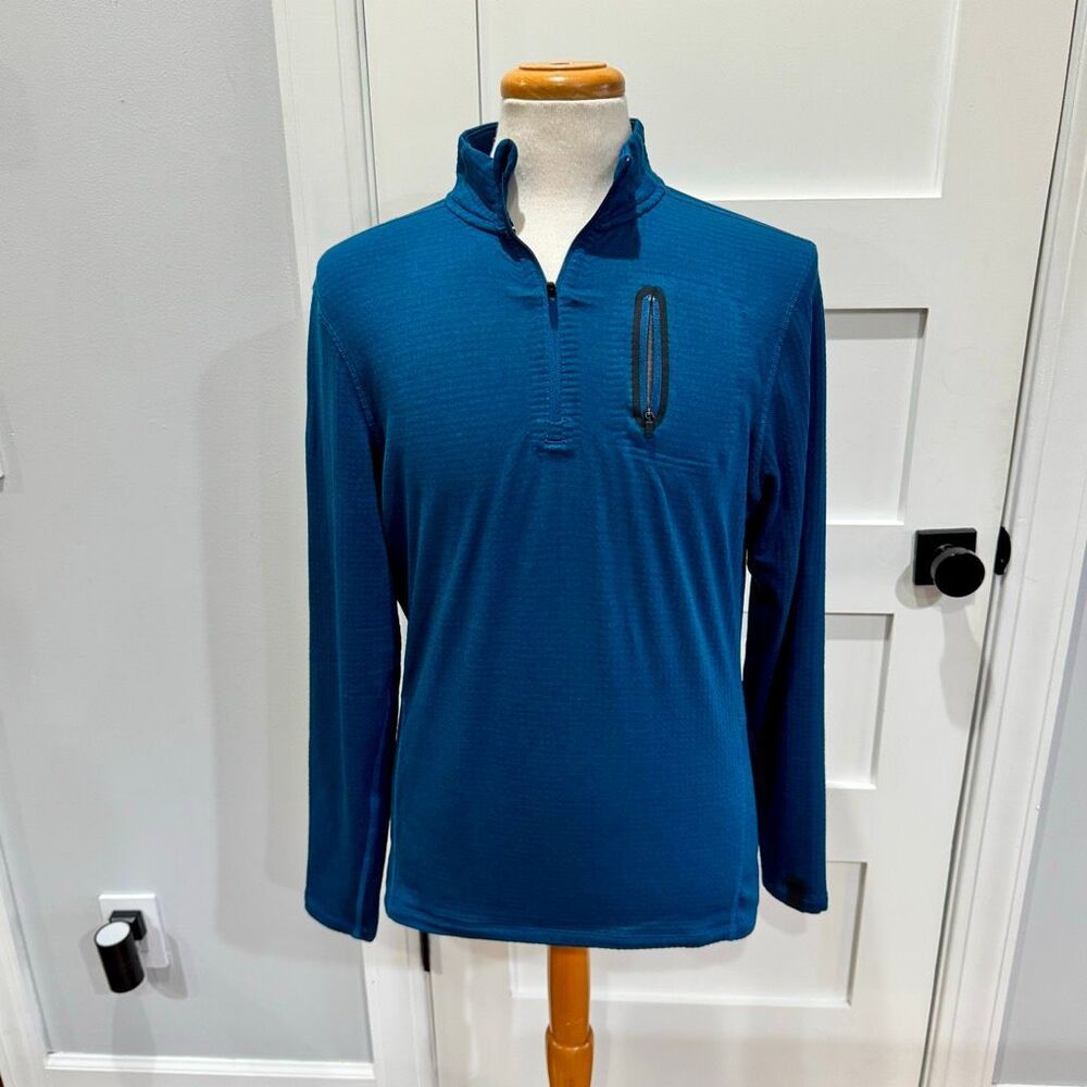 Ten Thousand The Over Zip Gibraltar Polartec 1/4 Zip Pull Over. Large.